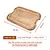 Wood Tray Riser